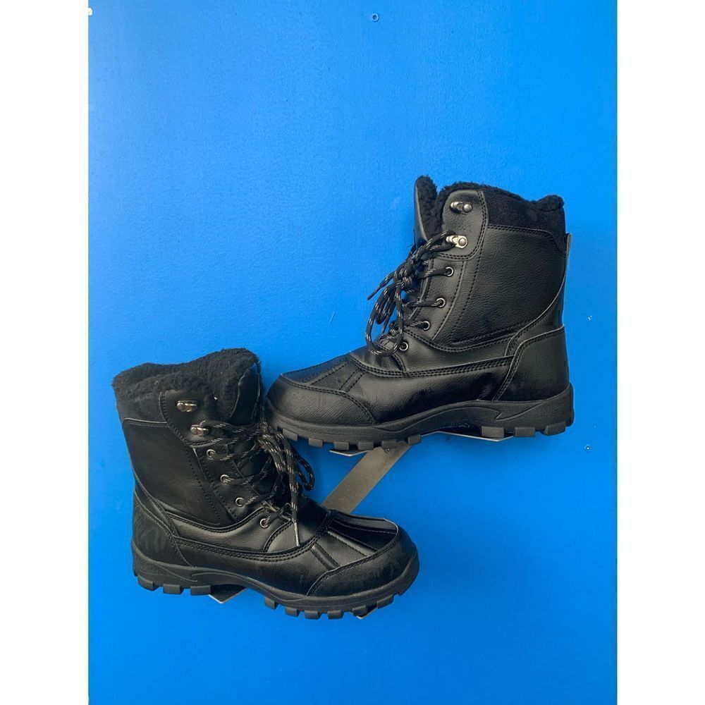 Polar Mens Thinsulate Fully Lined Waterproof Deep Tread Durable Rubber Size 9